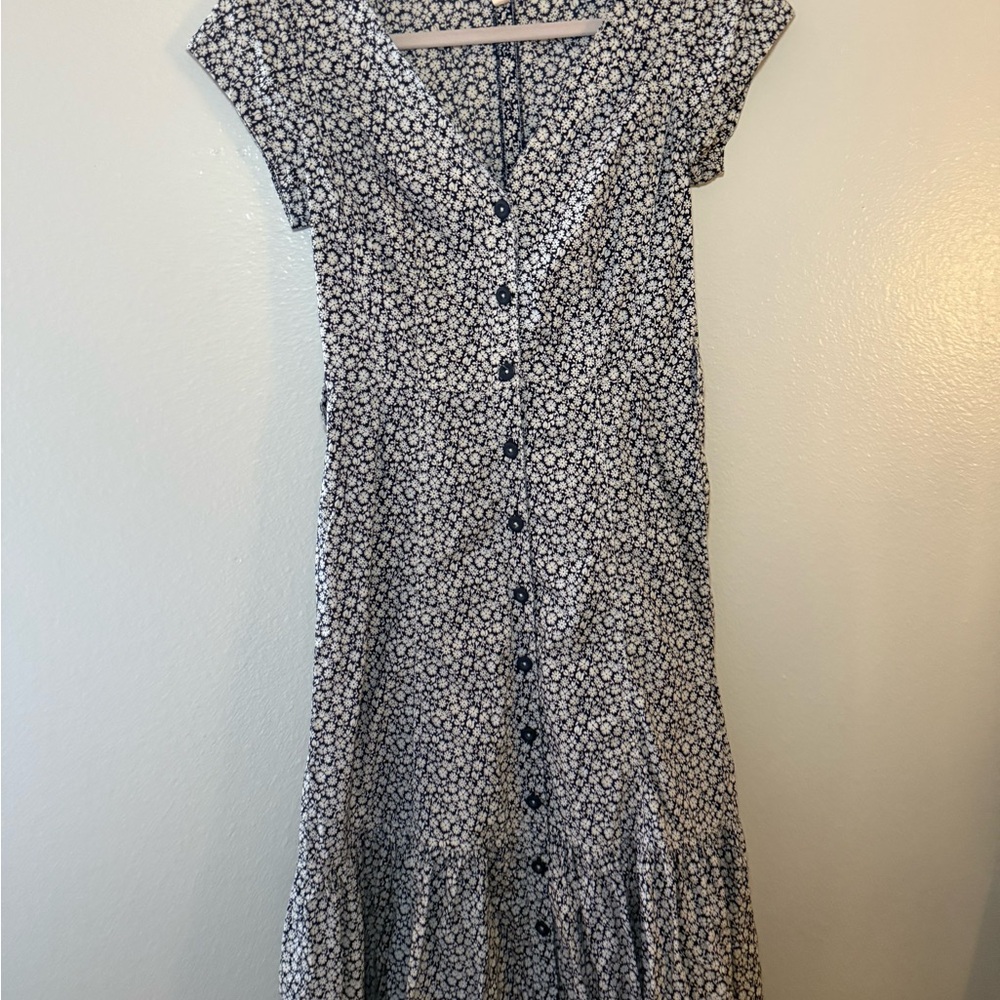 Rebecca Taylor button down sun dress - Picture 3 of 14